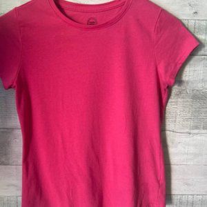 Girls Pink T-Shirt Size Large